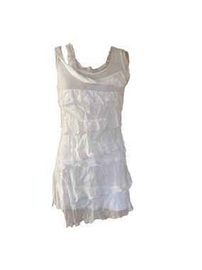 Flor de lis silk blend dress